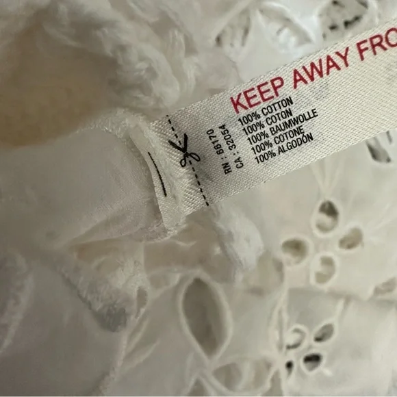 Free People Crochet Away Kaftan Size XS/S - Picture 12 of 16